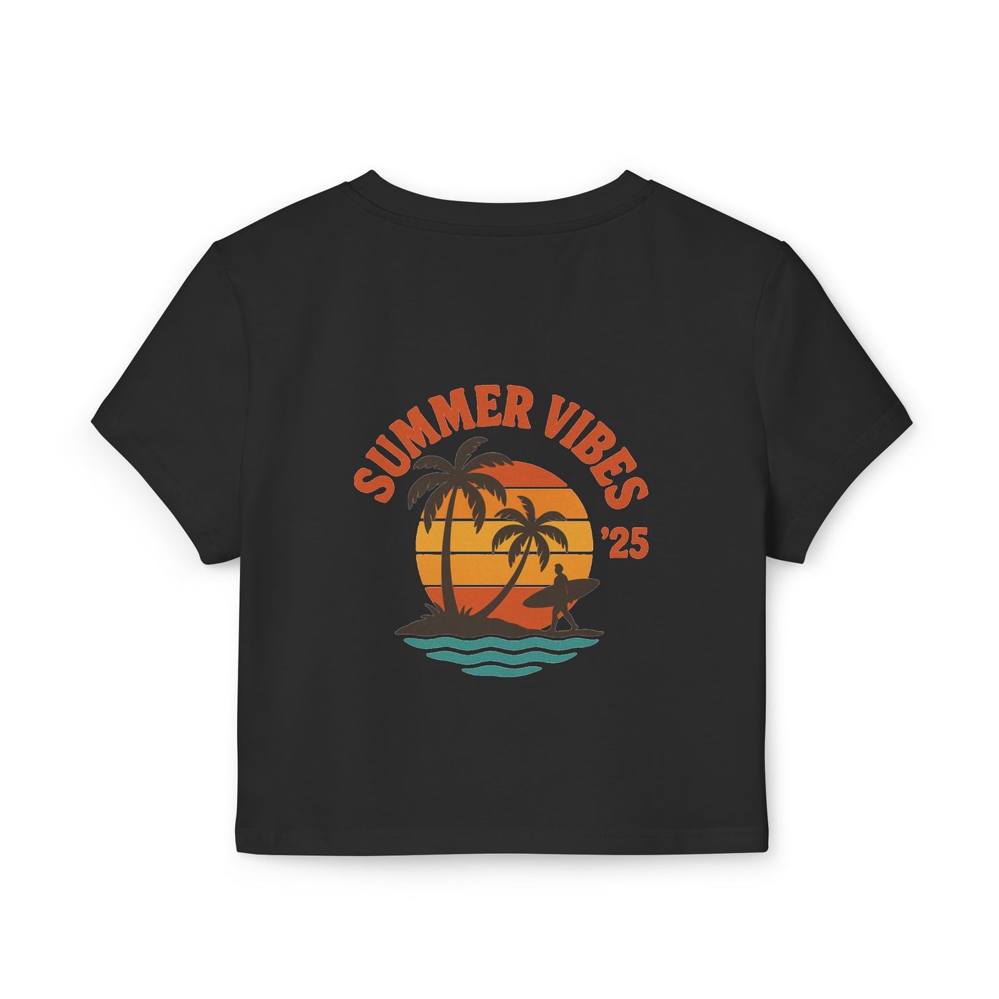 Summer Vibes Women's Baby Tee