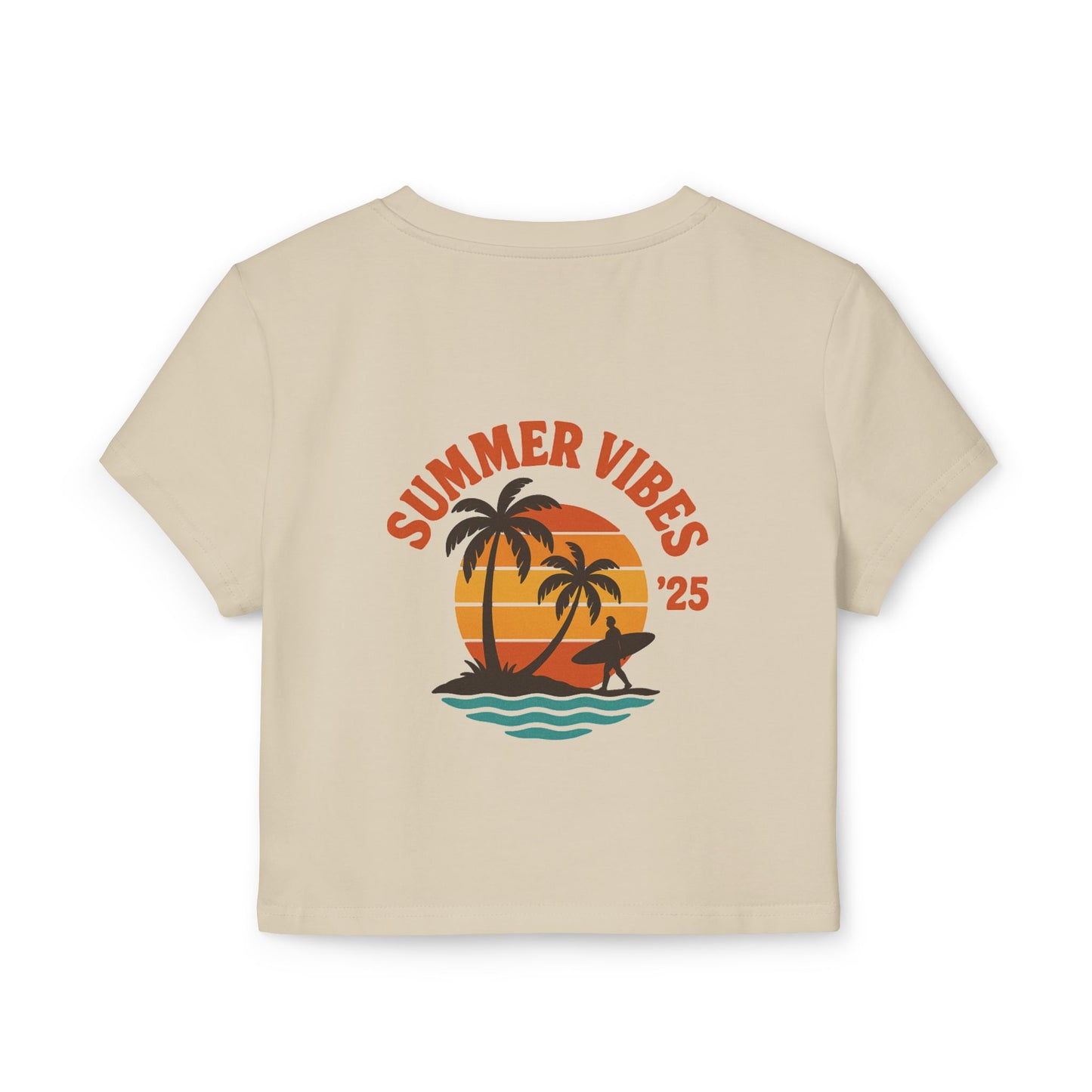 Summer Vibes Women's Baby Tee